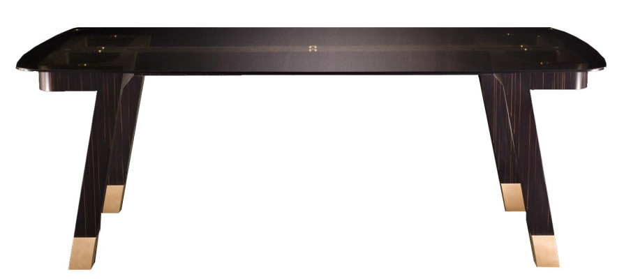 Mesa de comedor Comedor Sala de estar moderna Cocina Mesas Mesa de diseño Muebles de metal Nuevos