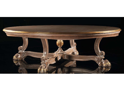 Mesa de madera Mesas de comedor Sala de estar Muebles italianos Mesa de comedor Clásico Nuevo