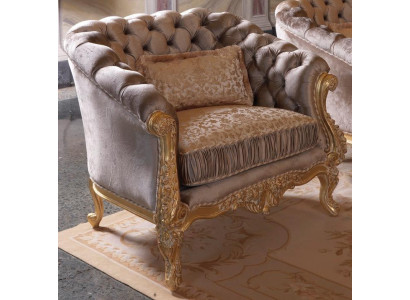 Sofá de tela de diseño Chesterfield con cojines, sillón de asiento 1.