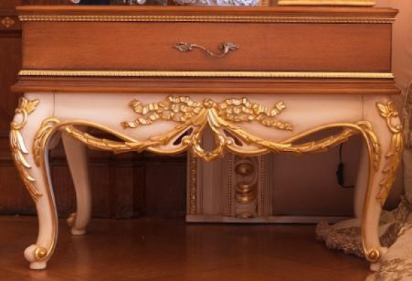 Mesitas de noche Mesas auxiliares de dormitorio Mesas de madera maciza Consolas italianas