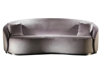 Sofá de 3 plazas Sofá clásico Sofás de lujo Sofá tapizado sofá de madera Italia tapicería