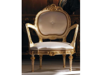 Silla de comedor Sillón Tapizada Muebles Clásicos Italianos Decoración Trono Nuevo
