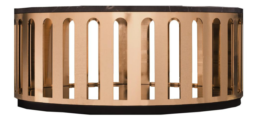 Mesa de centro de lujo de madera para muebles modernos, mesa auxiliar nueva.