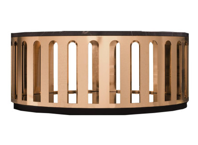 Mesa de centro de lujo de madera para muebles modernos, mesa auxiliar nueva.