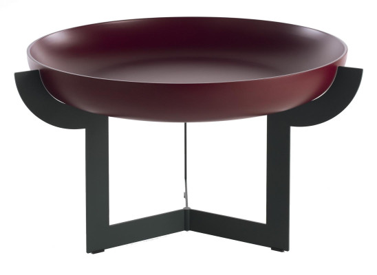 Mesa auxiliar De acero inoxidable Mesa Muebles italianos Mesa de centro Soporte Flor Jarrón