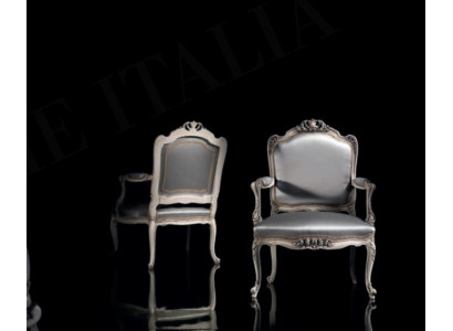 Diseño de silla de madera maciza con apoyabrazos, silla de lujo para comedor, sala de estar, oficina, muebles.