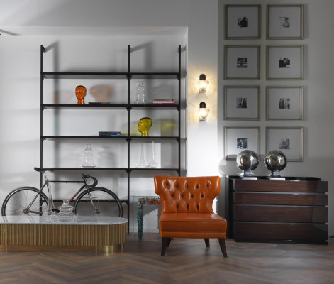 Silla de cuero Chesterfield de lujo sofá sofá sillas de oficina sofá nuevo tapizado