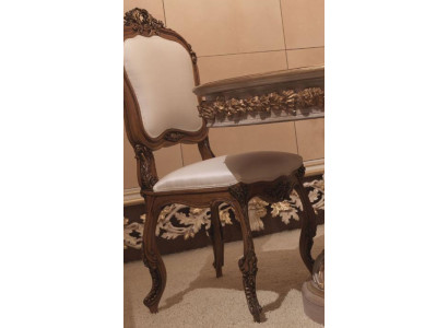 Silla de comedor Muebles Barroco Rococó Mesa de comedor Sillas Decoración italiana Nueva