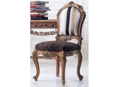 Silla de comedor Sillas de lujo Muebles de sala Muebles italianos Barroco Rococó