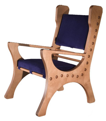 Silla de comedor de una sola plaza, sillón de madera de lujo de estilo barroco rococó, nuevo.