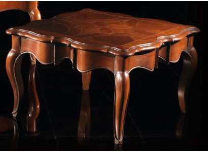 Barroco Rococó Mesa auxiliar Mesa Mesa Muebles de madera maciza Mesas Italia Nuevo