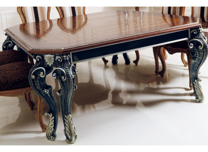 Mesa de comedor Sala de estar Madera Muebles italianos Italia Mesa Madera maciza