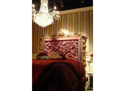 Rosa cama diseño camas de lujo italiano antiguo estilo muebles dormitorio camas