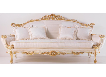 Sofá Chesterfield Acolchado Sofá Triple de 3 Plazas Sofás Muebles Italianos