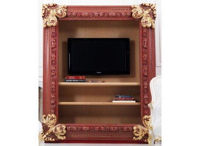 Estantería Librería Sala de estar Estantería de madera Armario de oficina Armarios Italia Nuevo