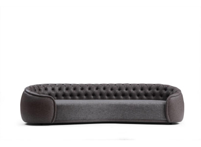Sofá de 4 plazas Sofás Sofás Salón Diseño Material Piel sintética Textil