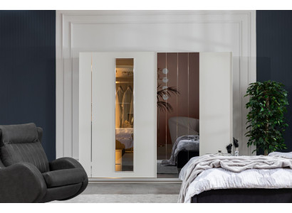 Armario de lujo Armarios Armario  de madera Muebles dormitorio 250 cm