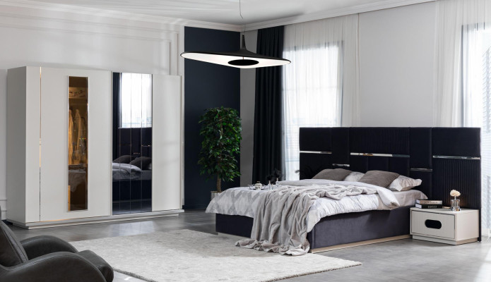 Armario de lujo Armarios Armario  de madera Muebles dormitorio 250 cm
