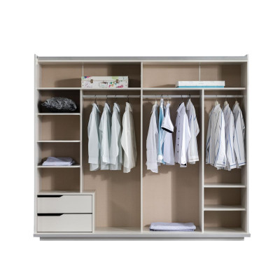 Armario de lujo Armarios Armario  de madera Muebles dormitorio 250 cm