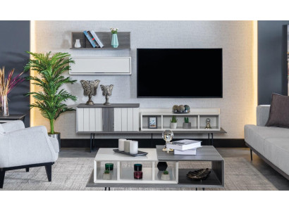 Mueble de salón armario aparador para TV estantería pared mueble salón modular