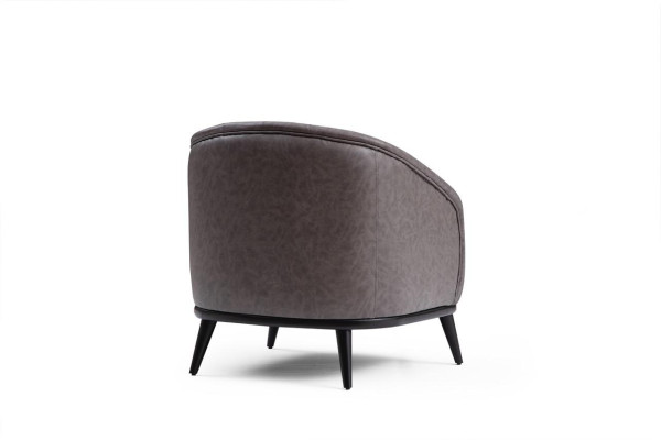Sofá de lujo Chesterfield de una plaza para salón muebles de club lounge.