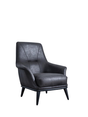 Conjunto de salón 3+1 asientos Sofá Couch Sofás de cuero sintético