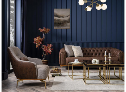 Conjunto de sofás de 3 plazas sofá sofá de asiento conjunto de muebles de salón Diseño Moderno