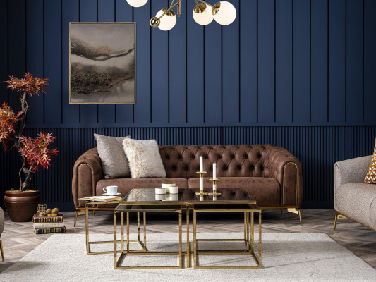 Conjunto de sofás de 3 plazas sofá sofá de asiento conjunto de muebles de salón Diseño Moderno