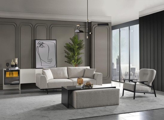 Sillón Diseño Sofá Tapicería Lujo Salón Club Discoteca Mobiliario