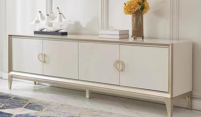 Aparador de madera armario muebles cómoda aparador aparador blanco servir