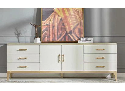 Aparador cómoda diseñador de lujo armarios madera blanco cómodas armario