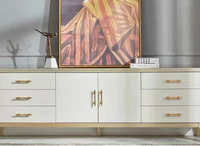 Aparador cómoda diseñador de lujo armarios madera blanco cómodas armario