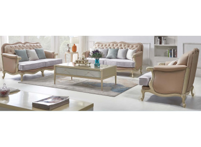 Mesa de centro de lujo de madera Mesas de sala de estar Muebles de alta calidad Mesa auxiliar Hotel