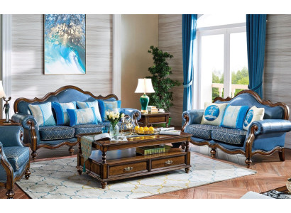 Conjunto de sofás 3 2 plazas Sofá Asiento Sofá Tapizado Conjunto Clásico
