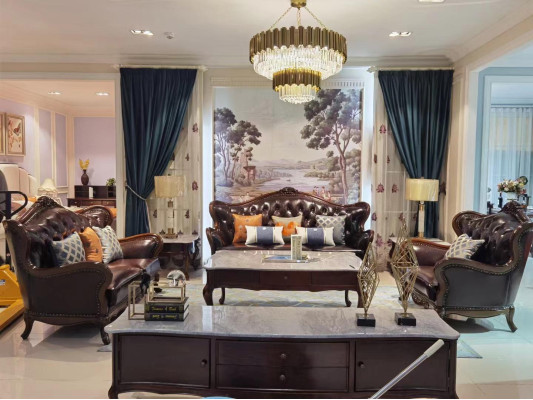 Conjunto de sofás de lujo 3+1 plazas con sillón sofás asientos sala de estar