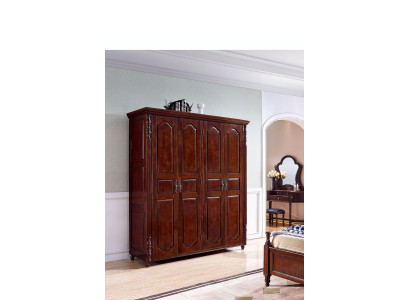 Armario dormitorio madera armario estilo armarios muebles barroco