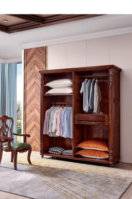 Armario dormitorio madera armario estilo armarios muebles barroco