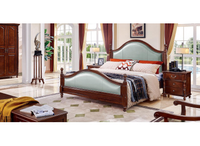 Diseño camas muebles de lujo 2x mesitas de noche conjunto de dormitorio de 3 piezas