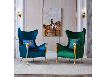 Lujo Sillón Sofá de una plaza Muebles Recepción de hotel Oficina装飾業者