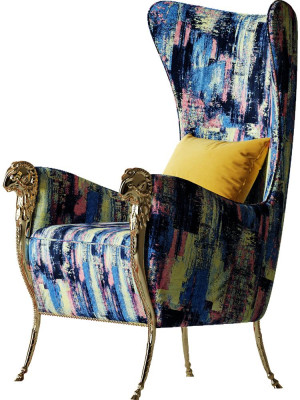Lujo Sillón Sofá de una plaza Muebles Recepción de hotel Oficina装飾業者