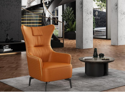 Sillón orejero Sillón individual Silla Hotel Relax Muebles Oficina Recepción