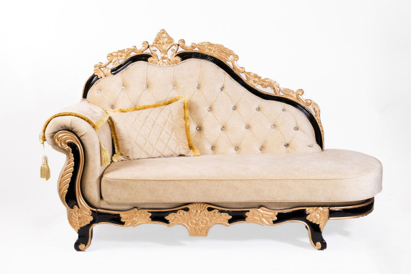 Clásica Chesterfield Sofá Grupo de Sofá Estilo Barroco 3 Piezas.