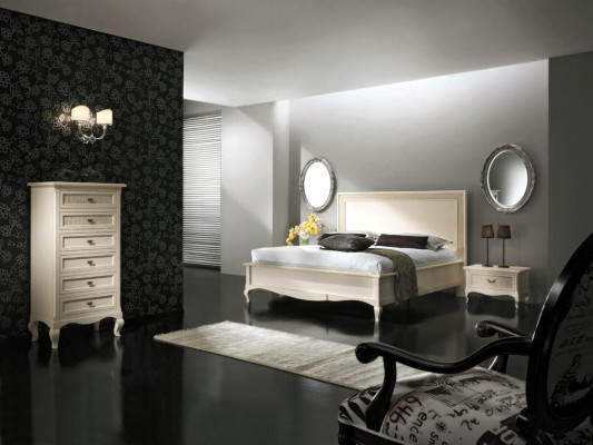 Cómodas Aparadores Madera maciza Armario Muebles Cómoda Aparador Blanco