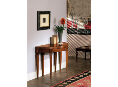 Mesas de madera maciza de diseño italiano Mesas redondas nuevas Mesa de madera ovalada Muebles.