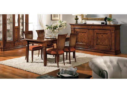 Muebles de diseño de mesa de comedor italiano de lujo, mobiliario de mesa de madera maciza, mesa nueva.