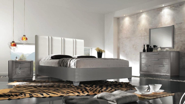 Cama Doble Moderna Estructura de Cama Marco de Cama Doble Marco de Cama Acolchado Diseño Nuevo