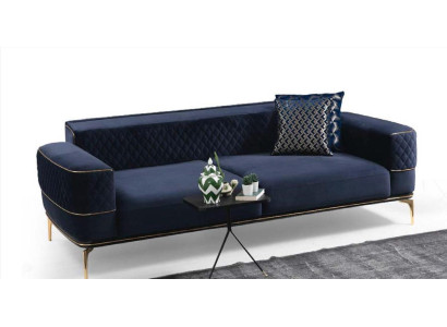 Sofá de tres plazas 3 plazas Sofás Sofás de lujo Tapizado de tela moderno Nuevo