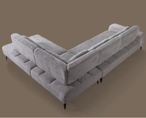 Elegante sofá de esquina en forma de L de lujo Sala de estar Sofás Sofás de sala de estar.