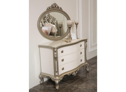 Mueble de lujo cómoda aparador con espejo conjunto de 2 piezas nuevo