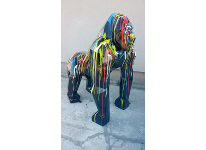 Figura de gorila diseñada Estatua Figuras estatua modernas Decoración jardín Nueva